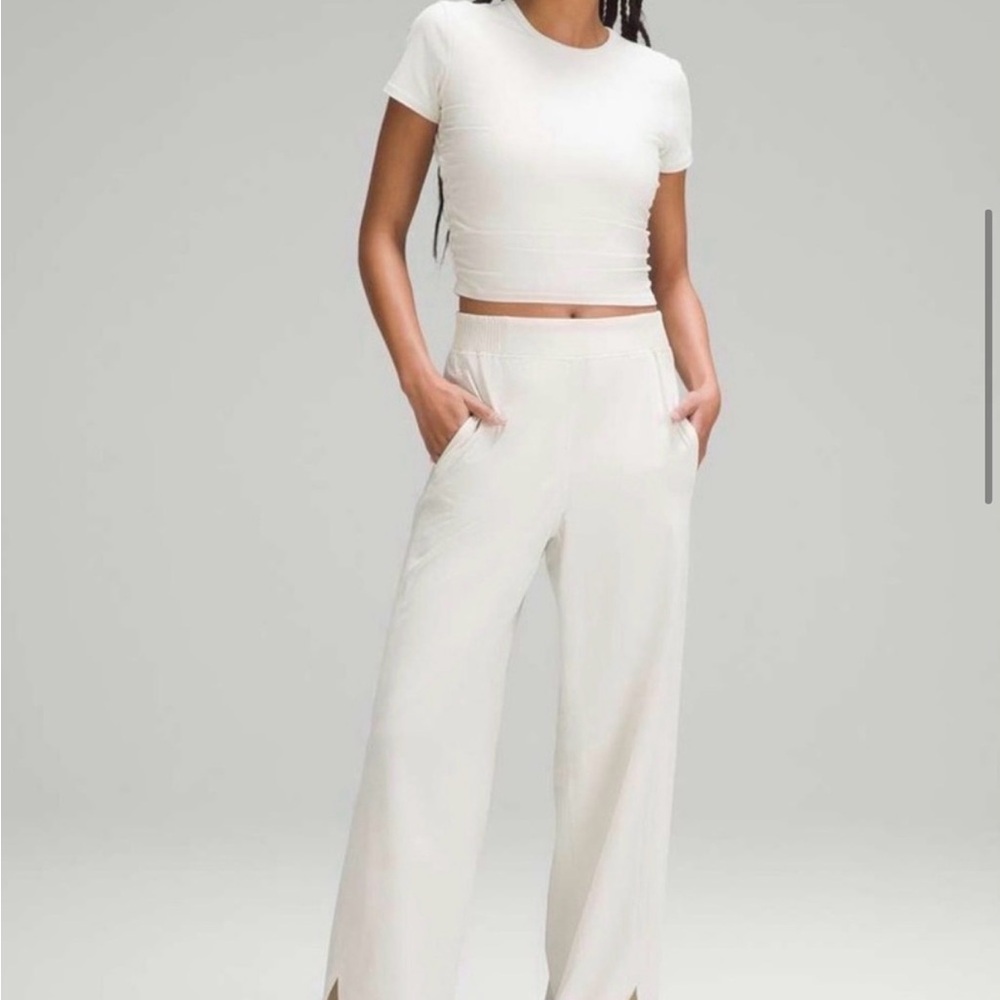 Wide-Leg Stretch Woven Lululemon pant